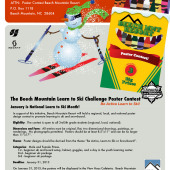 January’s Learn to Ski Poster Contest