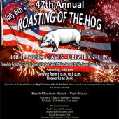 Beech Mountain’s 47th Annual Roasting of the Hog