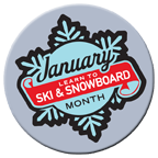 January is National Learn to Ski Month