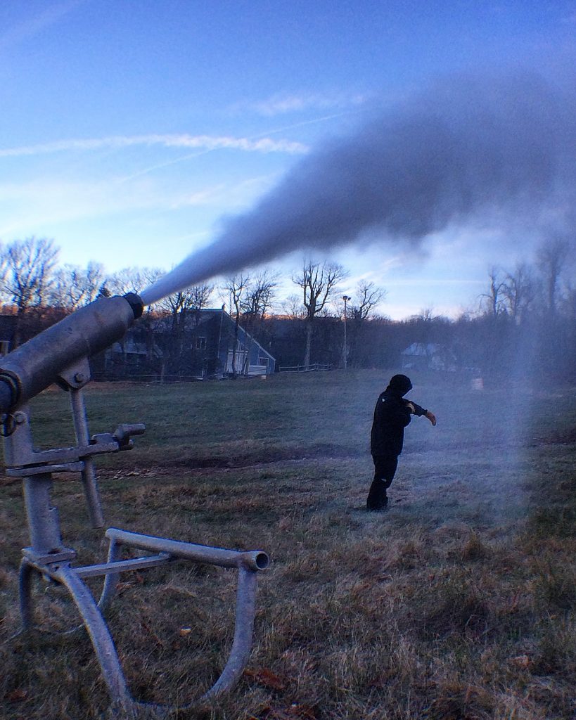 Snowmaking Begins!