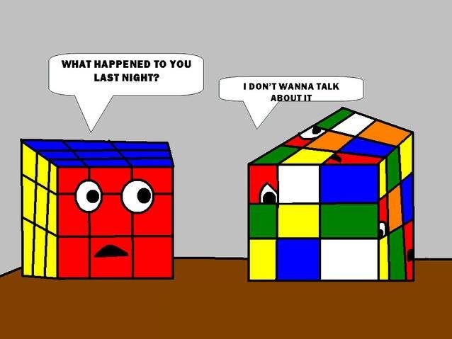 rubik's cube contest