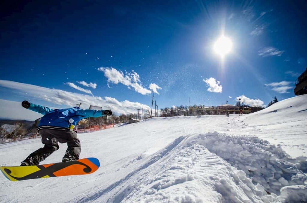 Skiing Beech Mountain Resort Winter